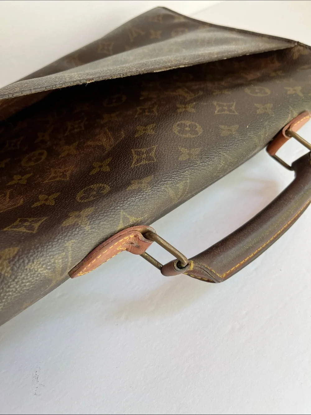 Vintage Louis Vuitton Monogram Canvas Briefcase